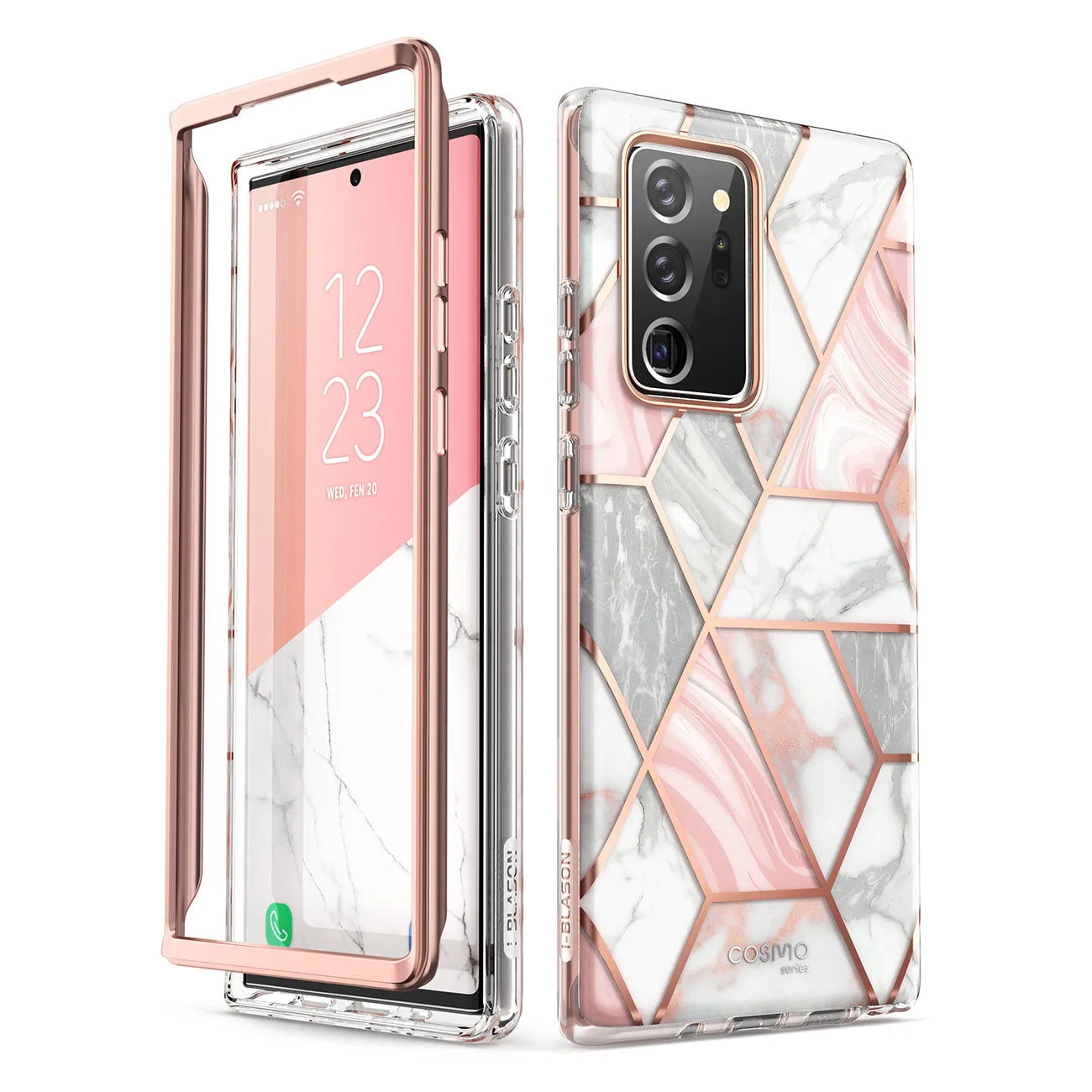 Galaxy Note20 Ultra Cosmo Case(open box) - Marble Pink