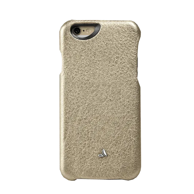 iPhone 6/6s Plus Leather Case - Vintage Metallic Grip