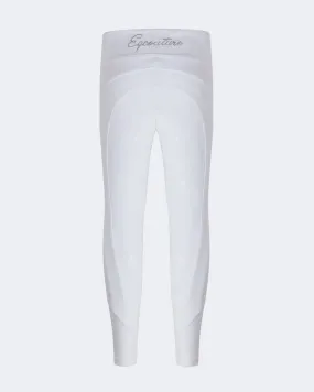 Kids / Children’s Competition Riding Leggings - WHITE