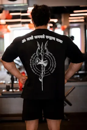 Lord SHIVA Immortal Oversized T-shirt (Black)