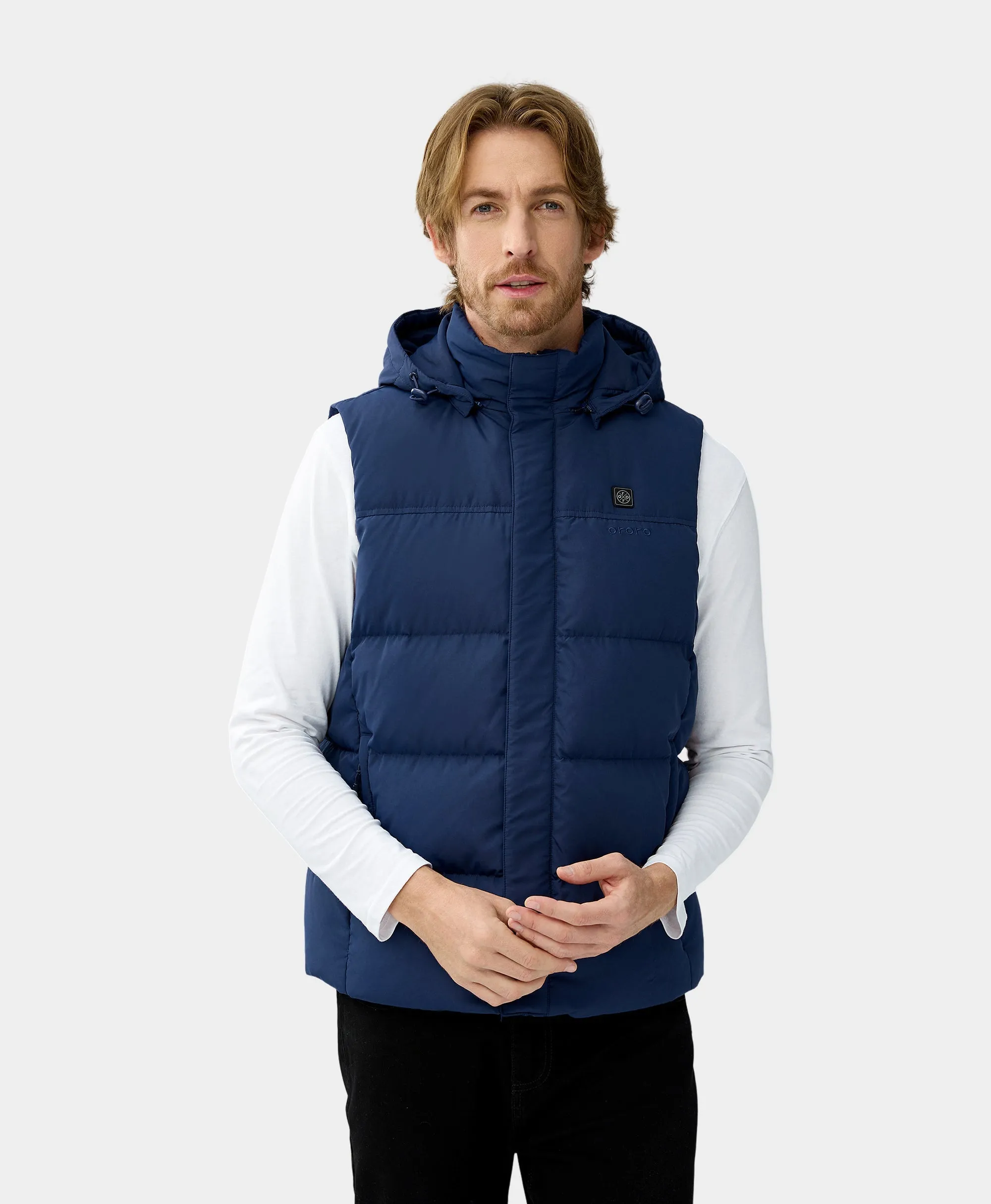 Men's Heated Down Vest (Apparel Only)