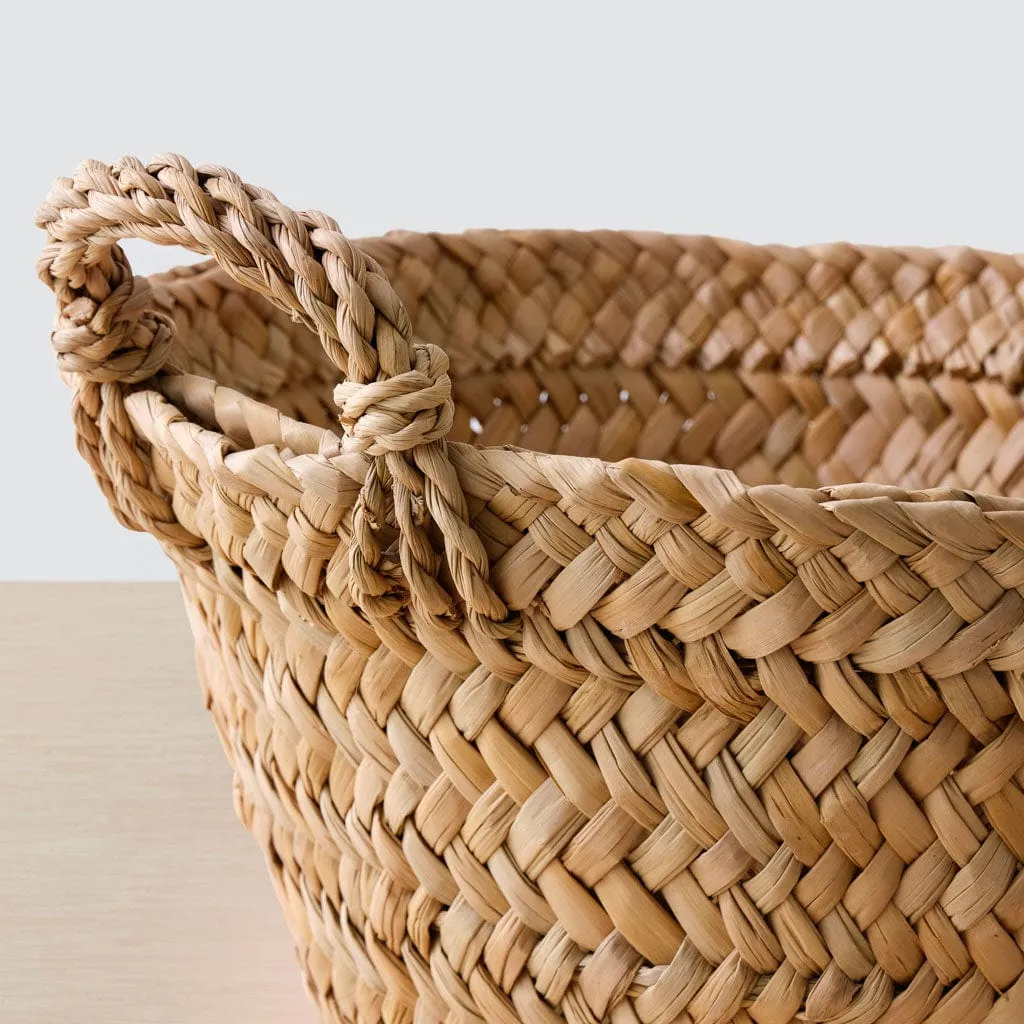 Totora Floor Basket