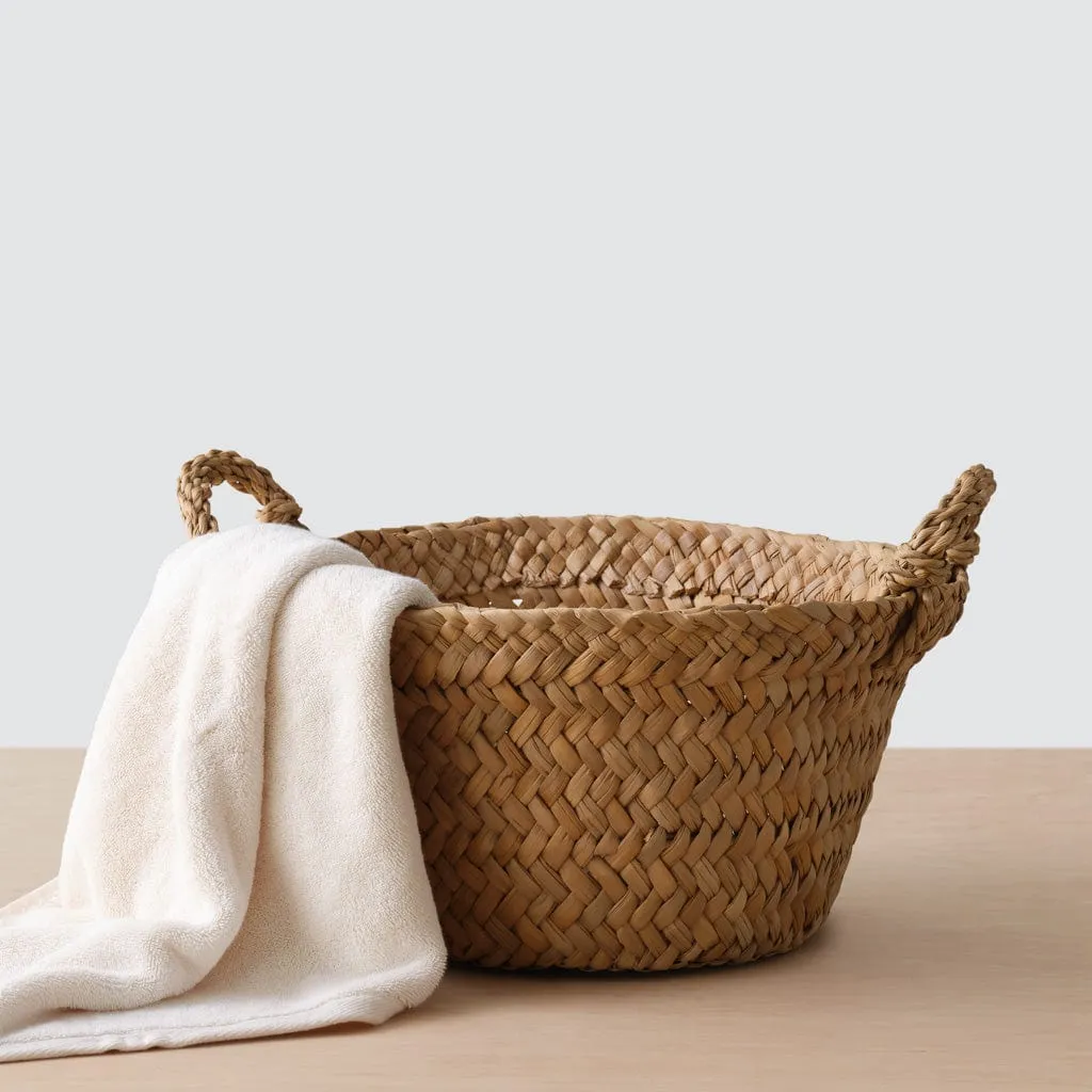 Totora Floor Basket