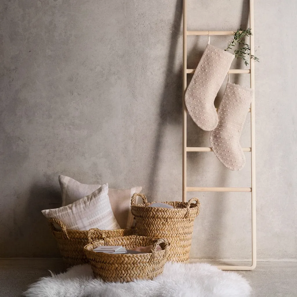 Totora Floor Basket