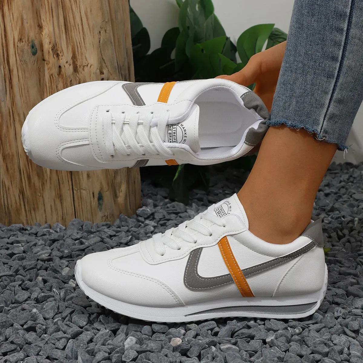 White Sneakers Women New Sports Shoes Women's Small White Shoes Fashion Comfort Sneakers All-match Lightweight Casual Running Shoes